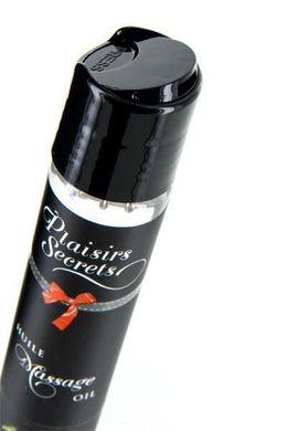 Масажна олія Plaisirs Secrets Litchi (59 мл) з афродизіаками, їстівна, подарункова упаковка