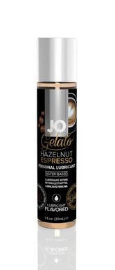 Змазка на водній основі System JO GELATO Hazelnut Espresso (30 мл) без цукру, парабенів та пропіленг