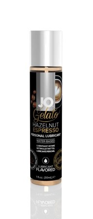 Змазка на водній основі System JO GELATO Hazelnut Espresso (30 мл) без цукру, парабенів та пропіленг