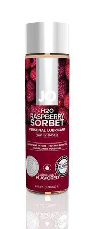 Змазка на водній основі System JO H2O — Raspberry Sorbet (120 мл) без цукру, рослинний гліцерин