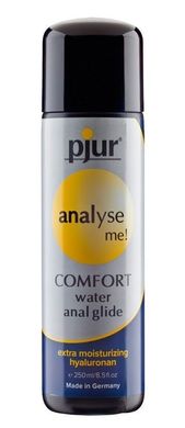 Анальна змазка pjur analyse me! Comfort water glide 250 мл на водній основі з гіалуроном
