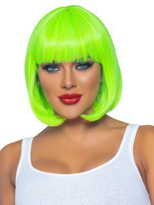 Перука Leg Avenue 12&Prime; Neon short bob wig Neon Green