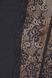 Сорочка приталенная с чашечками ZOJA CHEMISE black - Passion, трусики, Черный, 4XL\5XL