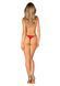 Трусики з доступом Obsessive Ingridia crotchless thong XL/2XL, червоні