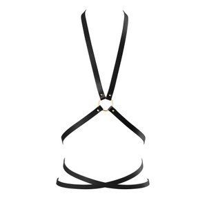 Портупея з екошкіри Bijoux Indiscrets Maze &ndash; Multi-Way Body Harness Black