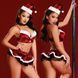 Новогодний эротический костюм JSY &laquo;Жгучая Ребекка&raquo; One Size, топ, юбка, стринги, шапка, чокер