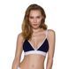 Спортивный топ с двойными бретелями Passion PS007 TOP S, navy blue