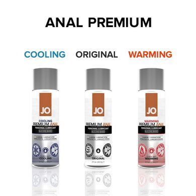 Анальна змазка System JO ANAL PREMIUM &mdash; ORIGINAL (60 мл) на силіконовій основі водостійка