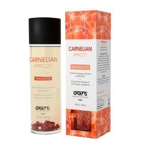 Масажна олія EXSENS Carnelian Apricot (бадьорить з сердоліком) 100мл, натуральна