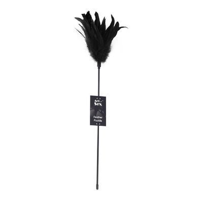 Лоскітка з пером півня Art of Sex &ndash; Feather Paddle, чорна