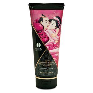 Їстівний масажний крем Shunga Kissable Massage Cream &ndash; Raspberry Feeling (200 мл)
