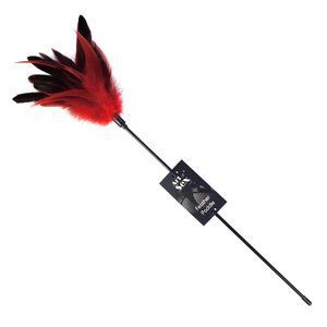 Лоскітка з пером півня Art of Sex &ndash; Feather Paddle, червона