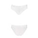 Трусики з широкою гумкою і мереживом Passion PS001 PANTIES, white, Білий