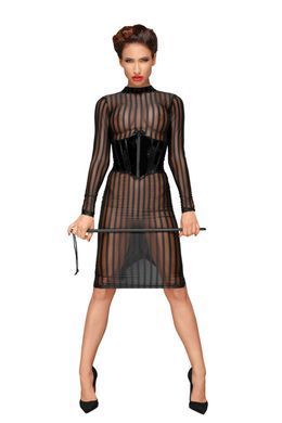 Сукня з мокрим ефектом Noir Handmade F182 Classic dress made of elastic tulle, 3XL