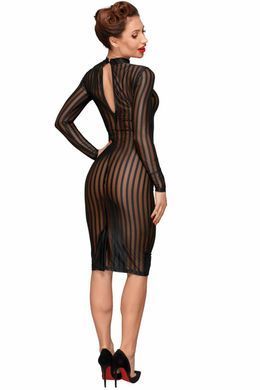 Сукня з мокрим ефектом Noir Handmade F182 Classic dress made of elastic tulle, 3XL