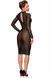 Сукня з мокрим ефектом Noir Handmade F182 Classic dress made of elastic tulle, 3XL