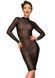 Сукня з мокрим ефектом Noir Handmade F182 Classic dress made of elastic tulle, 3XL