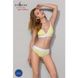 Спортивний топ з подвійними бретелями Passion PS007 TOP, yellow, Светло-желтый, L