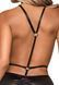 Платье с открытой грудью Leg Avenue Wet look open cup mini dress One size Black