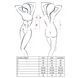 Корсет під шкіру ASUNA CORSET black Passion, Чорний, XXL/XXXL