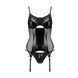 Корсет під шкіру ASUNA CORSET black Passion, Чорний, XXL/XXXL