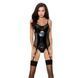 Корсет під шкіру ASUNA CORSET black Passion, Чорний, XXL/XXXL