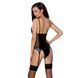 Корсет під шкіру ASUNA CORSET black Passion, Чорний, XXL/XXXL