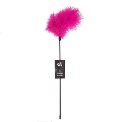Лоскітка з пером індика Art of Sex &ndash; Feather Paddle, темно-рожева