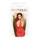Мінісукня з хомутом та глибоким декольте Penthouse - Heart Rob Red S/M
