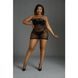 Платье-бодистокинг Moonlight Plus Model 10 XL-XXXL Black