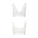 Спортивний топ з еластичної бавовни Passion PS005 TOP, white, Білий