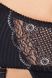 (SALE) Комплект белья EDITH SET black - Passion Exclusive: открытый лиф, широкий пояс, стринги, Черный, XXL\XXXL