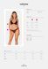 Комплект Obsessive Latinesa 2-pcs set M/L, бюстгальтер та трусики