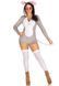 Комбинезон-костюм мышки Leg Avenue Comfy Mouse XS, с капюшоном