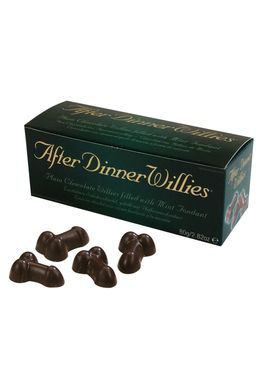 Набор шоколадных конфет с начинкой After Dinner Willies (80 грамм)