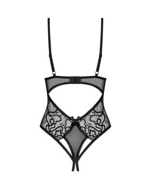 Боді Obsessive Blomentis crotchless teddy XL/2XL