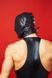 Закрытый кожаный капюшон D&A Deprivation mask Leather
