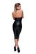 Платье Noir Handmade F160 Powerwetlook pencil dress, 3XL