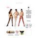 Кружевные колготки-бодистокинги Passion S014 One Size, Red, имитация чулок и пояса с гартерами