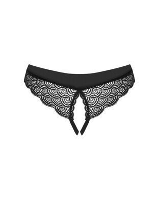 Трусики з доступом Obsessive Chemeris crotchless panties XL/2XL