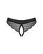 Трусики з доступом Obsessive Chemeris crotchless panties XL/2XL