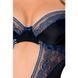Корсет із пажами GISELE CORSET black &mdash; Passion Exclusive, трусики, Чорний, XXL/XXXL