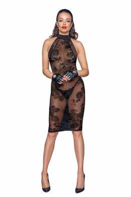 Сукня Noir Handmade F240 Midi tulle dress with velvet straps, 3XL