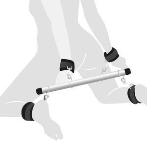 Колодка-розпірка для рук та ніг Art of Sex &ndash; Bondage Soft Touch BDSM Spreader, чорний