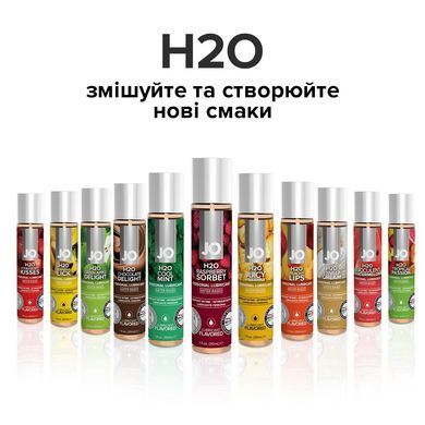 Змазка на водній основі System JO H2O &mdash; Raspberry Sorbet (120 мл) без цукру, рослинний гліцерин