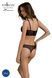 Комплект Passion DROSERA SET black, XXL/XXXL, сетка+кружево, бюстье и трусики танга