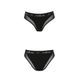 Трусики з прозорою вставкою Passion PS002 PANTIES, black, Чорний