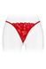 Трусики-стрінги з перловою ниткою Fashion Secret VENUSINA Red