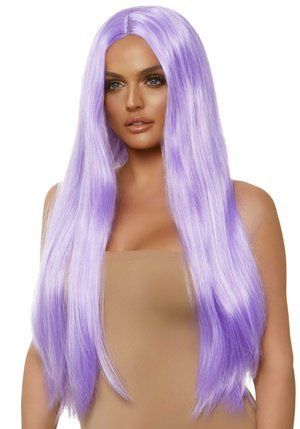 Перука Leg Avenue 33&Prime; Long straight center part wig lavender
