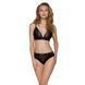 Трусики с широкой резинкой и кружевом Passion PS001 PANTIES S, black